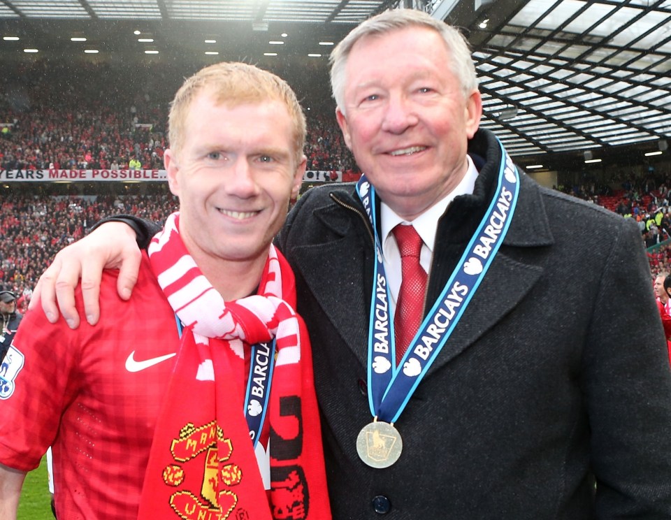 Keane and Neville agreed Paul Scholes was Sir Alex Ferguson's biggest teacher's pet