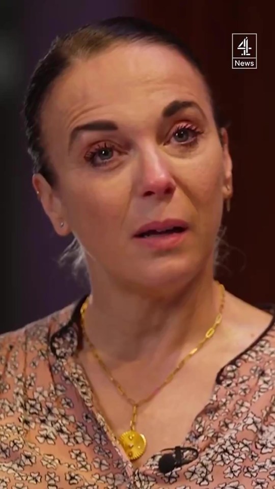 Amanda Abbington broke down in tears this week as she spoke on TV for the first time about her complaint