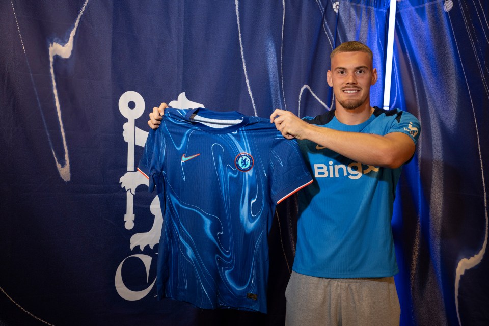 Chelsea have announced the signing of Filip Jorgensen