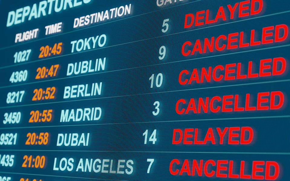 Passengers often think they're entitled to compensation for all cancelled or delayed flights