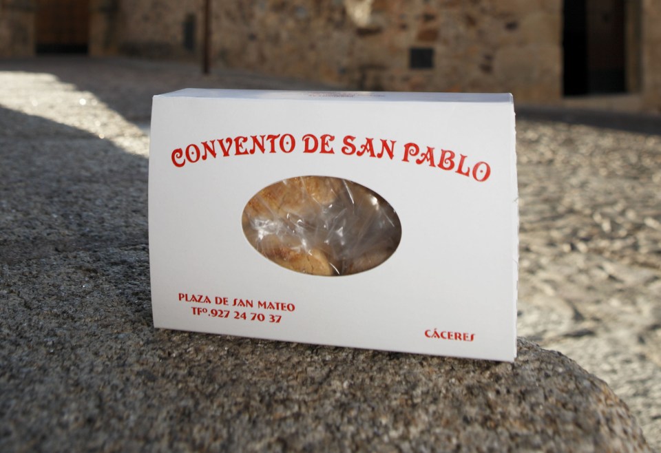 Biscuits hand-made by the nuns from San Pablo’s Convent, Caceres