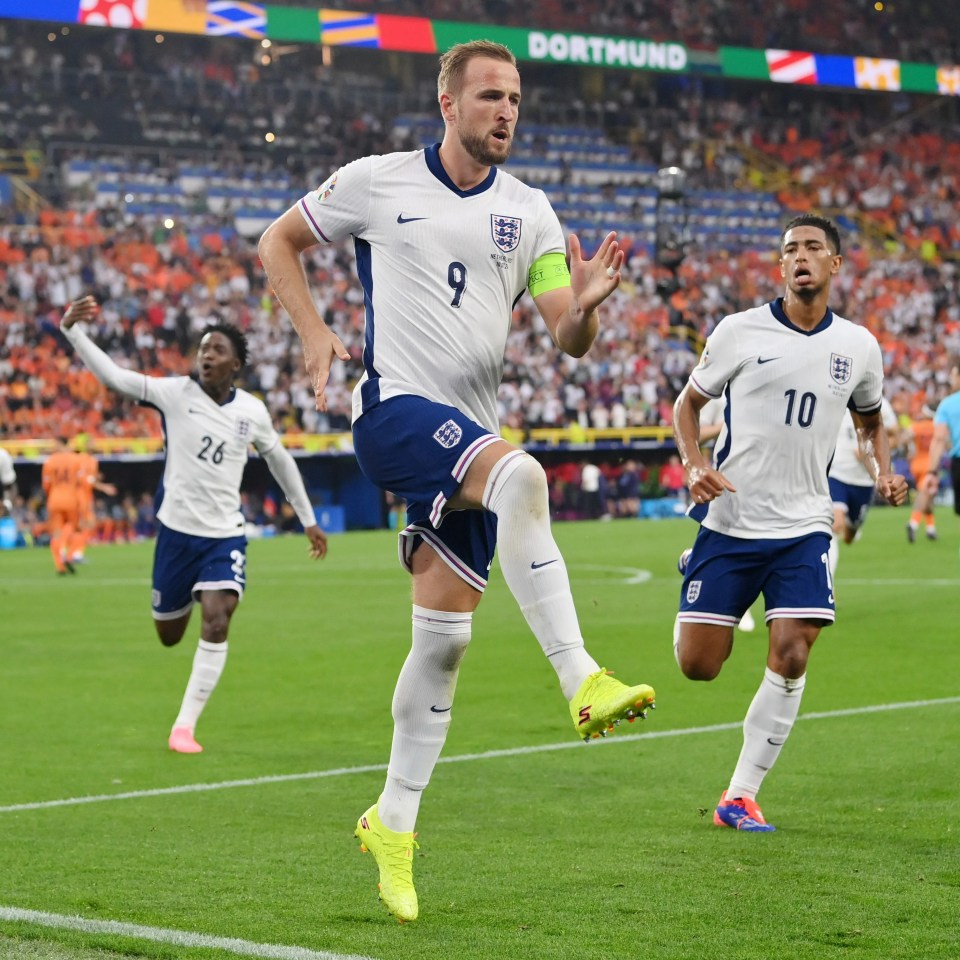 Kane scored England's equaliser from the penalty spot in the semi-final