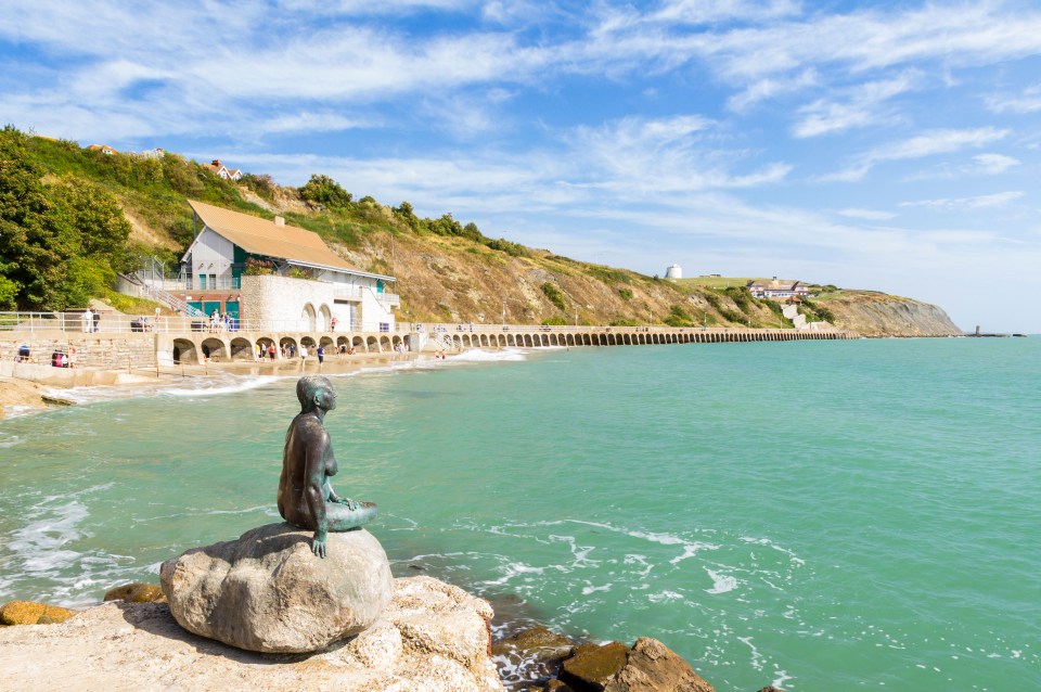 Make sure to check out the statue - it disappears during high tide