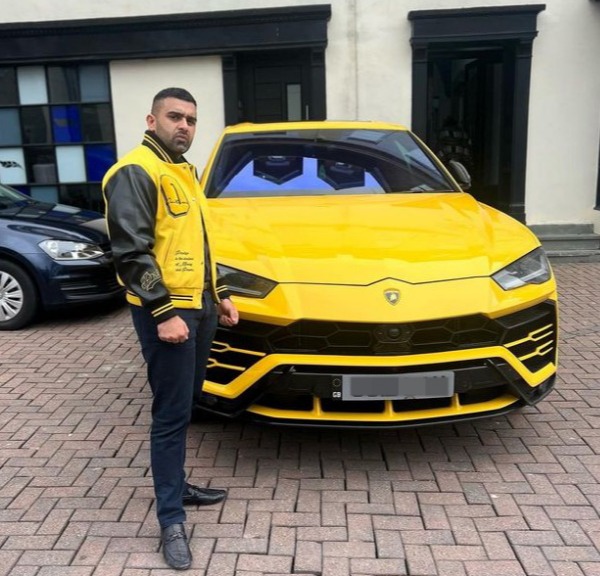 Akhmed Yakoob, 36, is accused of failing to give information relating to the identity of a driver after his yellow Lamborghini was snapped doing 90mph on the M5 in Bristol