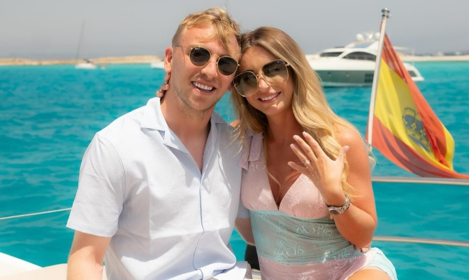 Dani and Bowen announced their engagement earlier this month