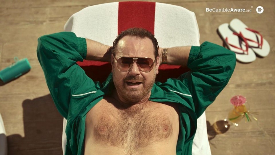 EastEnders' Danny in Paddy Power ad