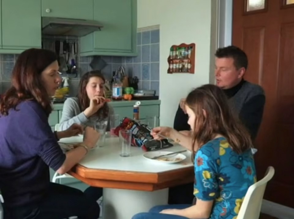 The family all featured in the Grand Designs episode in 2016