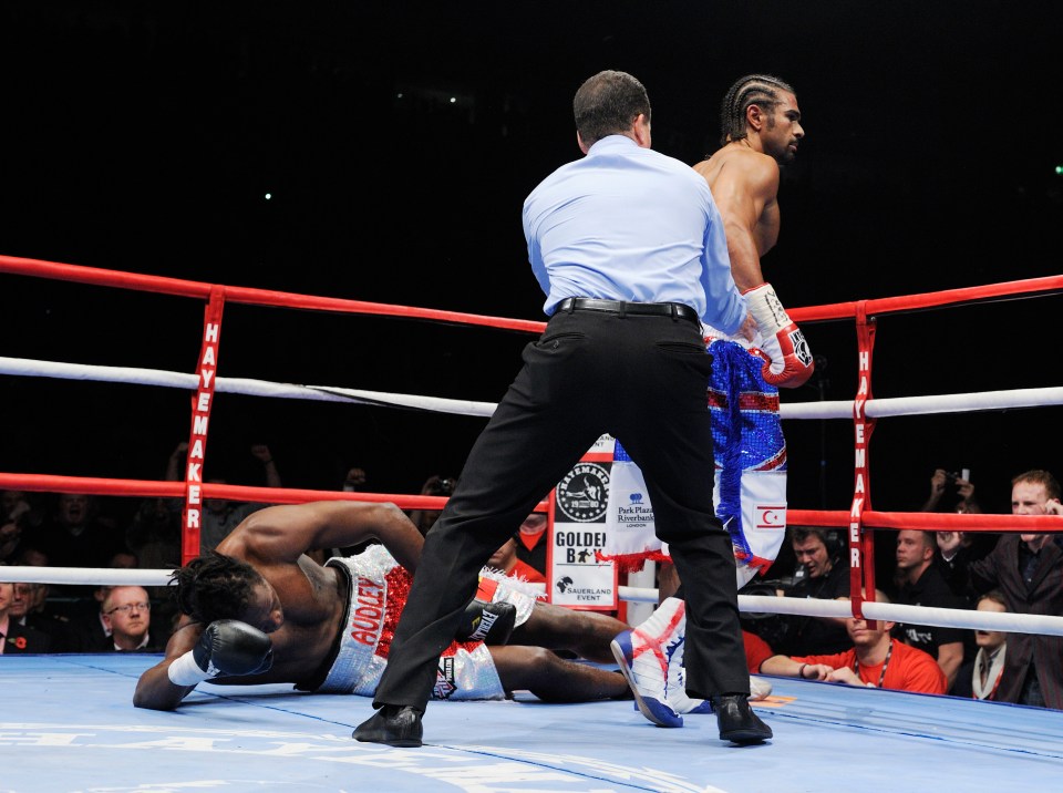 David Haye KOd Audley Harrison in 2010