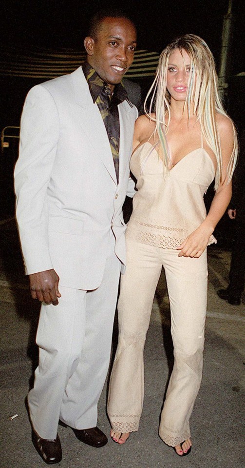 Dwight Yorke and Katie Price - then known as Jordan - dated in 2001