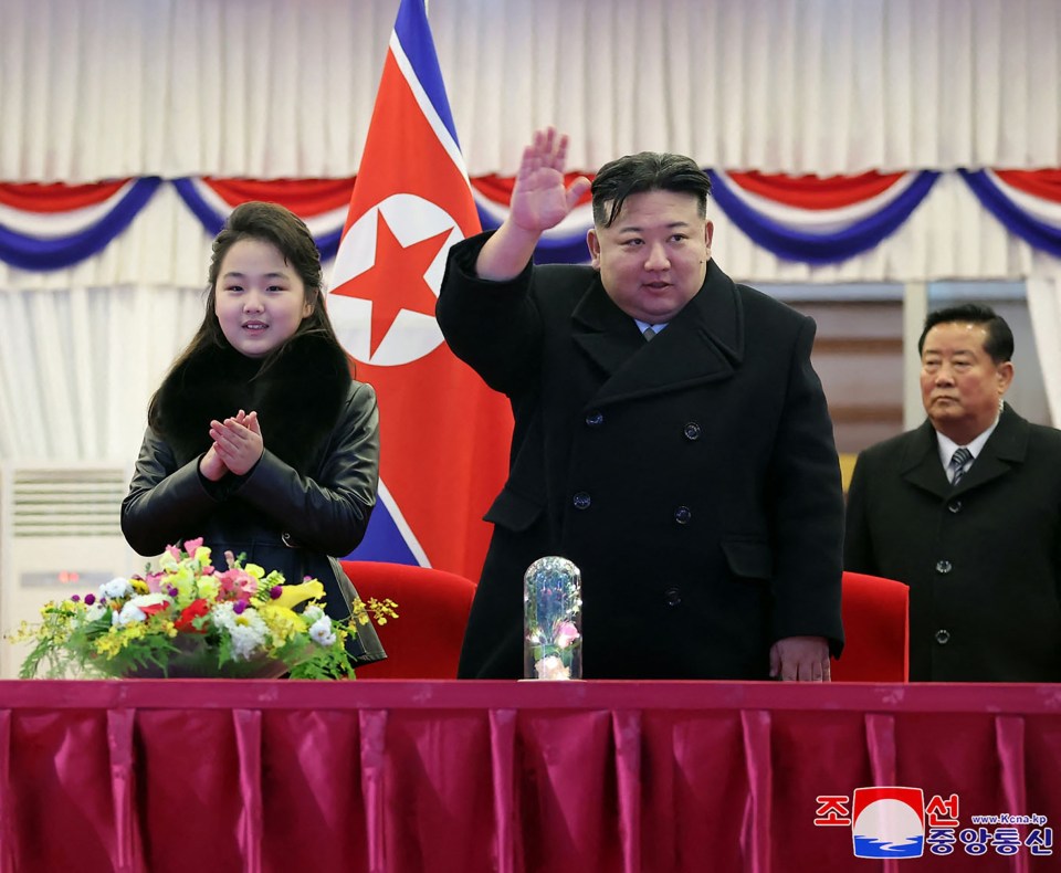 She is believed to be just 11 - but if Kim Jong-un keeps getting fatter she'll have to be ready, South Koreans say