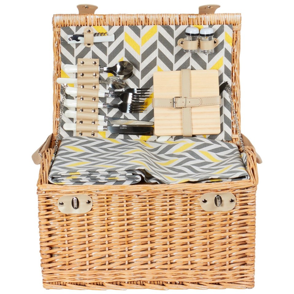 This 22-piece basket is down from £49.99 to £34.99 at Wilko