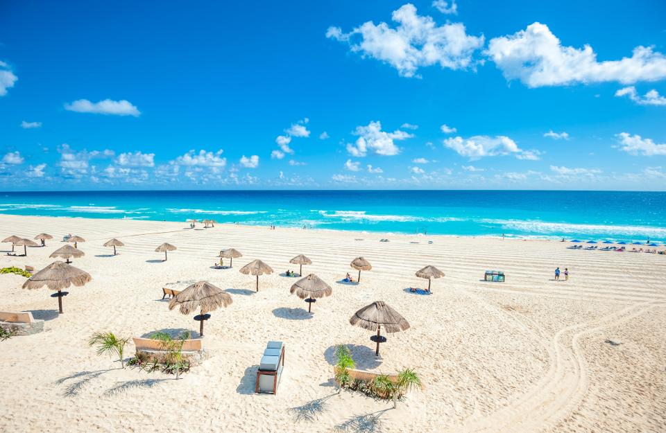 Cancun is a luxury holiday destination with lovely winter sun (stock image)