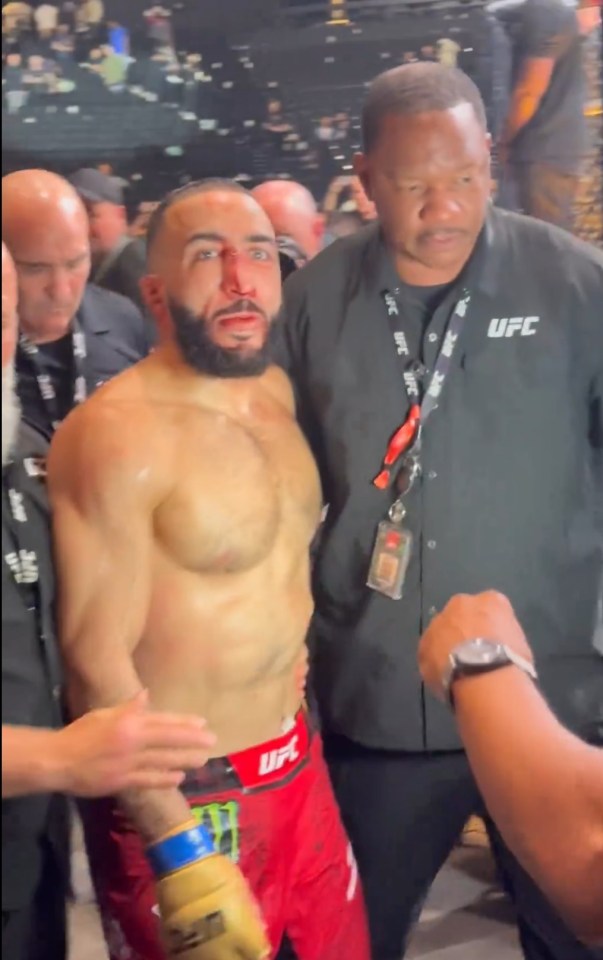 Belal Muhammad had a message for his detractors after beating Edwards