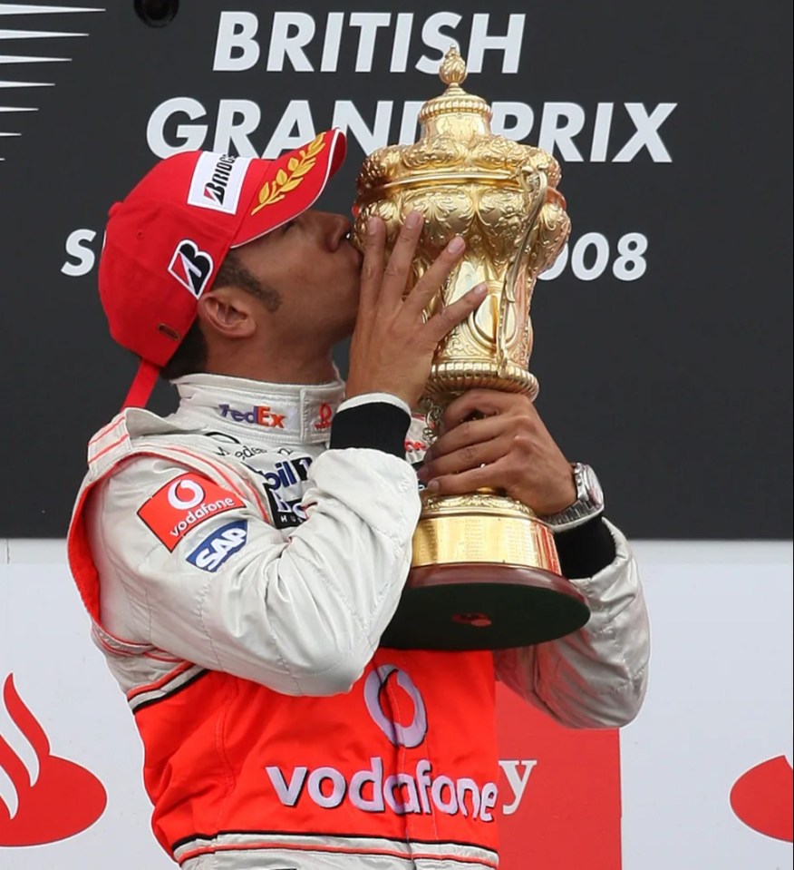 Hamilton first won the British Grand Prix all the way back in 2008