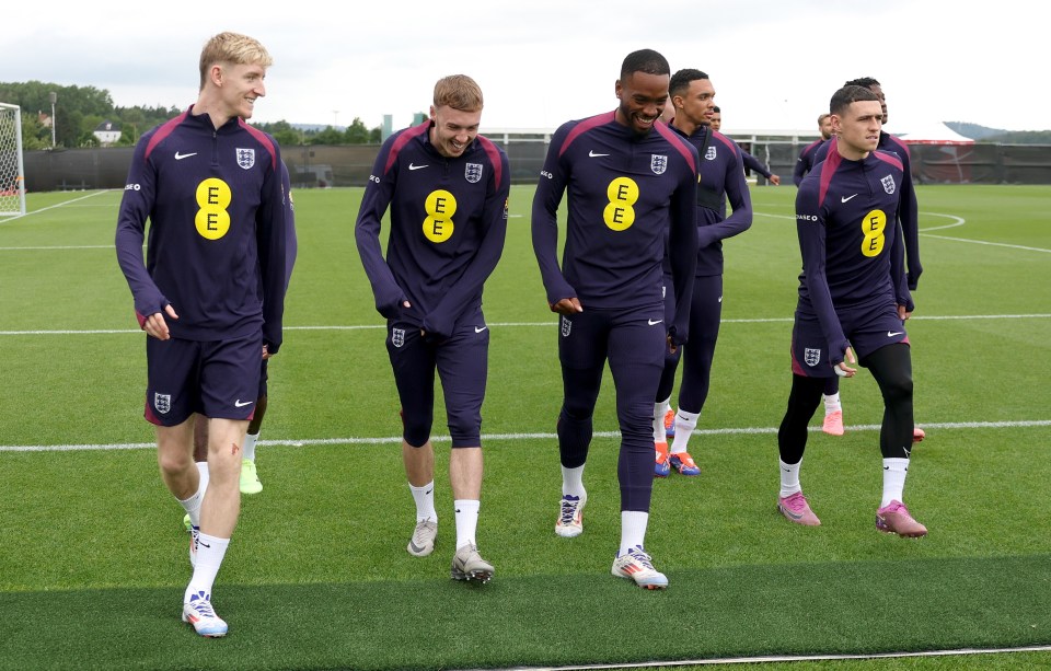 Anthony Gordon, Cole Palmer, Ivan Toney, Trent Alexander-Arnold and Phil Foden are fighting for England starting places against the Swiss this weekend