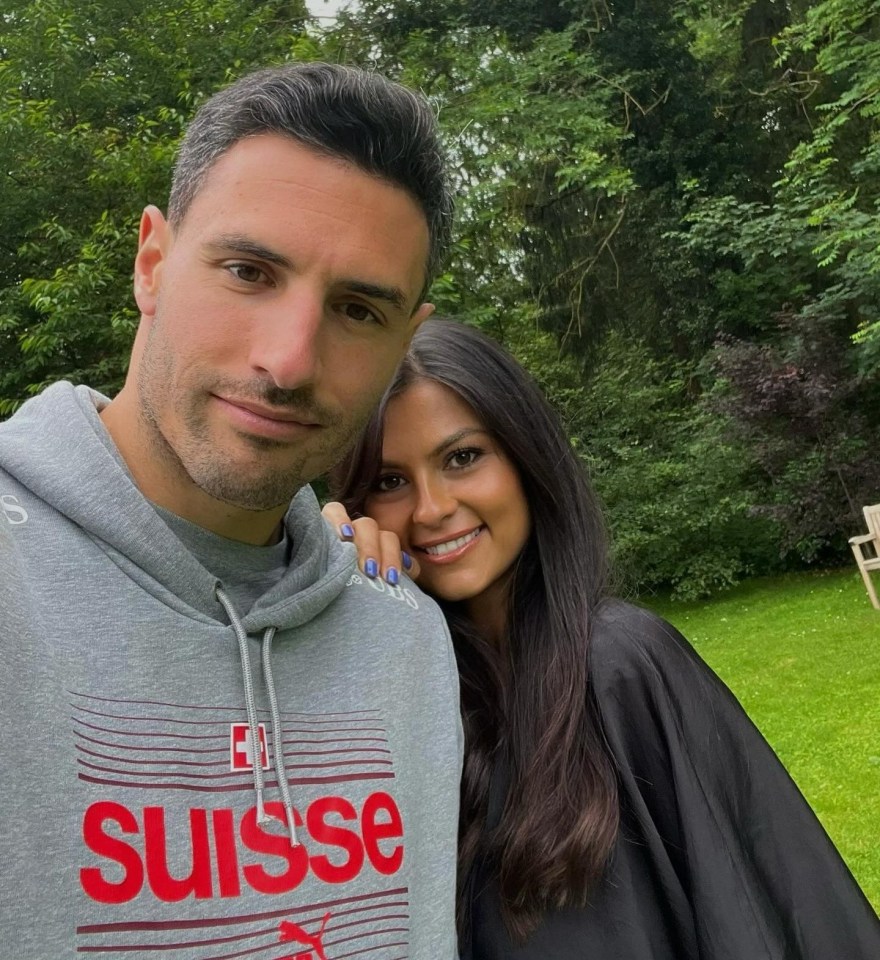 Alexandra is the missus of Newcastle United star Fabian Schar