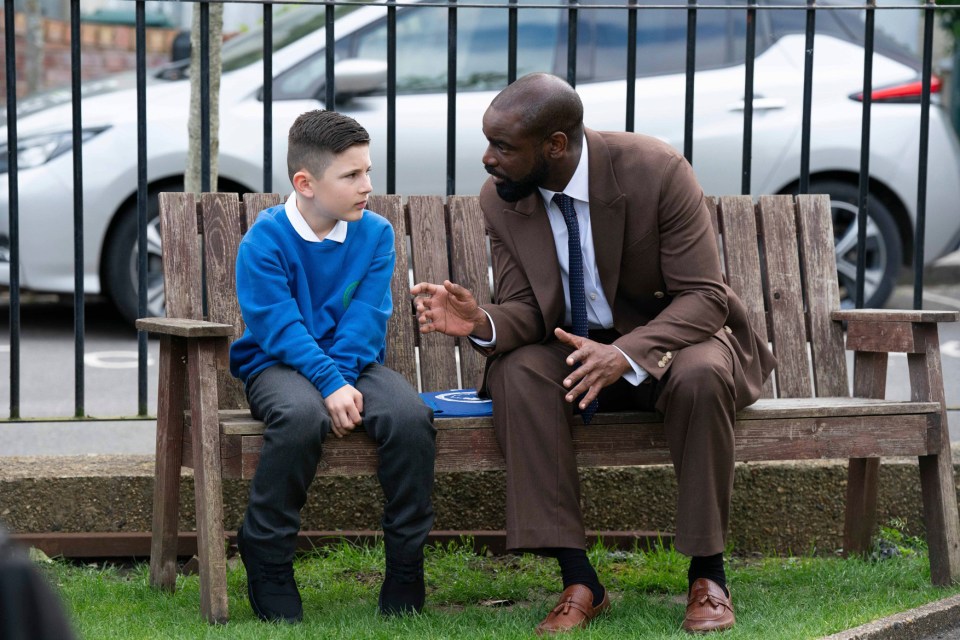 Other adults in EastEnders start to get involved when they notice Louie is struggling academically