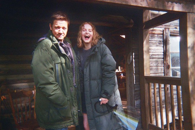 Emma Laird in The Mayor of Kingstown, starring along Jeremy Renner