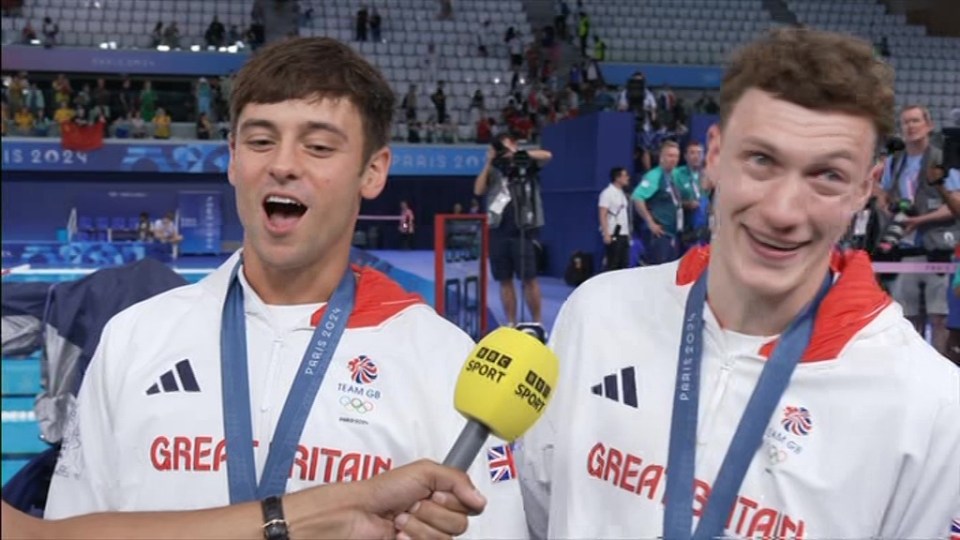 Emotional Noah Williams was overcome with emotion when being interviewed by the BBC