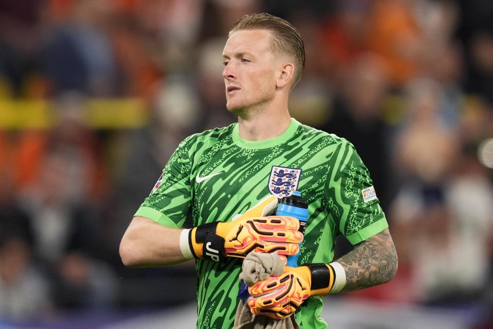 Jordan Pickford and his England team-mates have a selection of tattoos