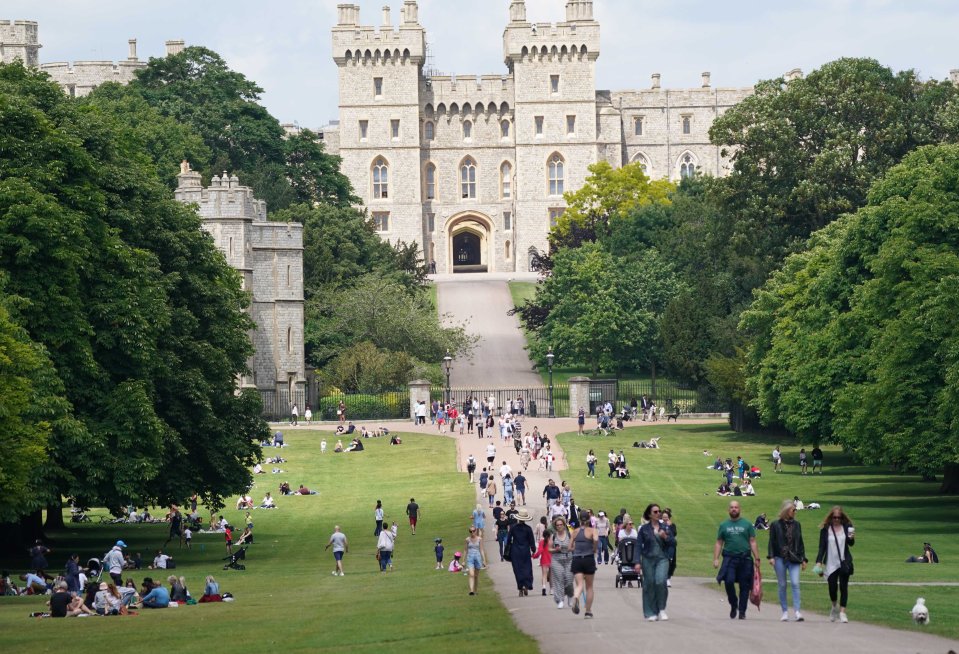 The King will not even be at Windsor Castle during the protest because he will be spending his summer holiday at Balmoral in Scotland