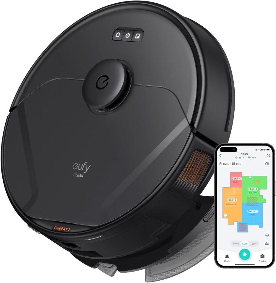 eufy X8 Pro Robot Vacuum Cleaner