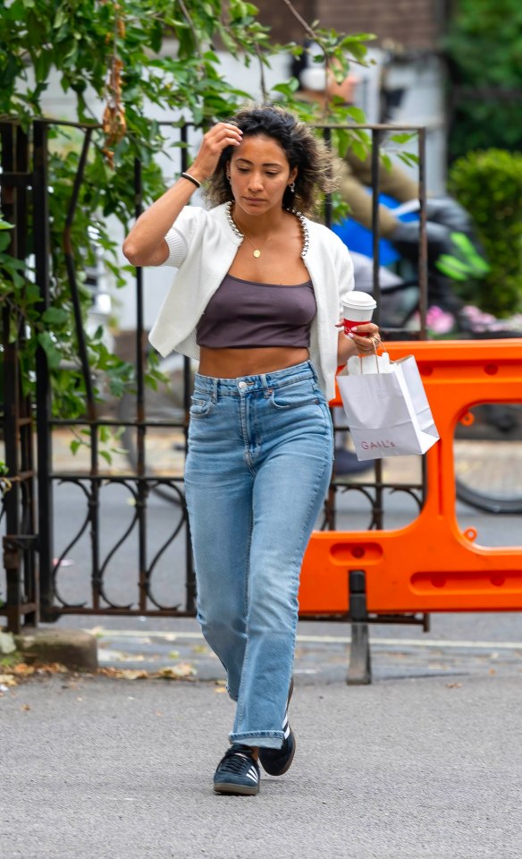 Karen Hauer arrives for the new series as the BBC show is hit by scandal