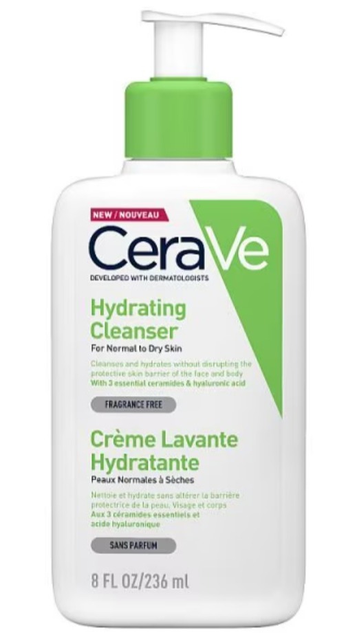 This CeraVe hydrating cleanser is £10 from Boots