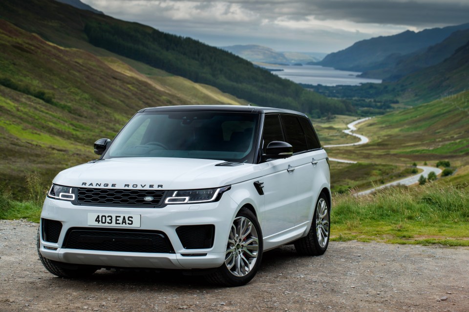 Mr Adams says he left his Range Rover Sport (file image) with meet and greet staff