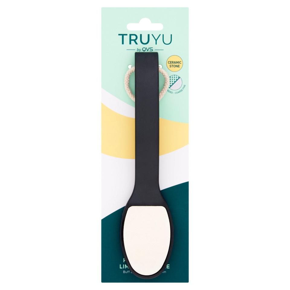 For hard skin, use a Truyu ceramic stone pedicure file a couple of times a week after showering