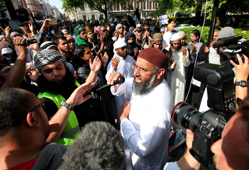 The hate cleric encouraged global support for the organisation