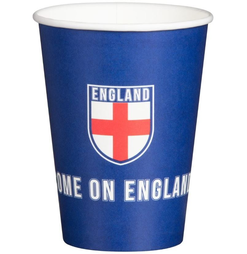 Cups, £2 for 20, B&M