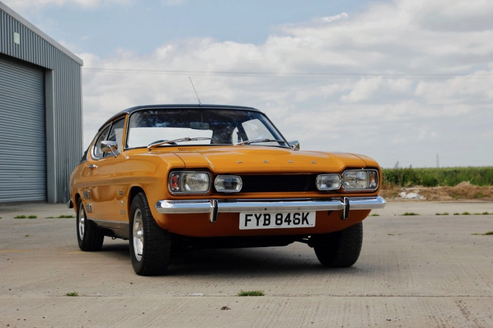 This great looking Ford Capri is currently up for auction