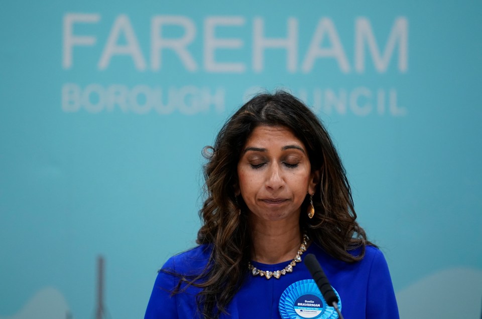 Tories are heading for extinction unless they stop Nigel Farage in his tracks, Suella Braverman warns