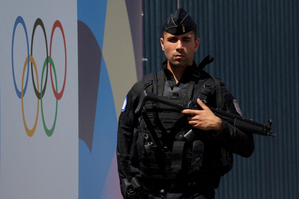 Over 45,000 French cops are expected to be patrolling Paris for the event