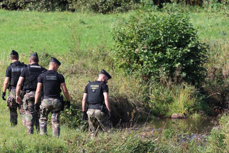 French gendarmes have spent months searching for any trace of Lina near to where she lived