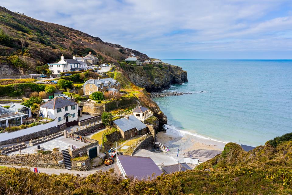 The cove is one of the most popular in Cornwall