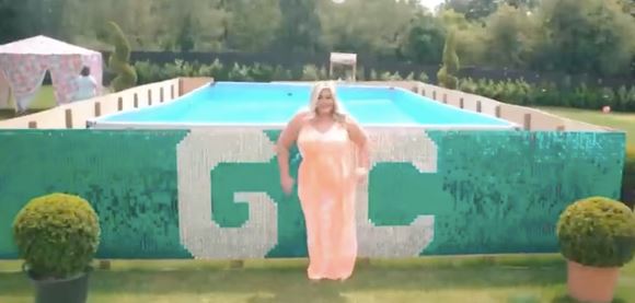 Gemma Collins flaunted her giant pool in her Essex mansion