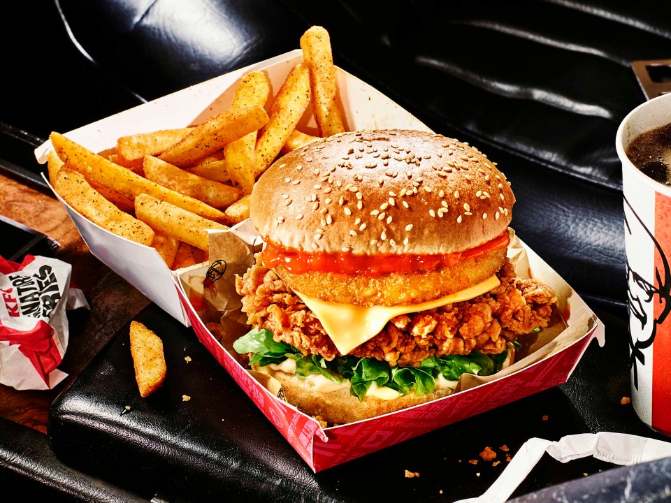 KFC has introduced a brand new gourmet burger for its summer menu