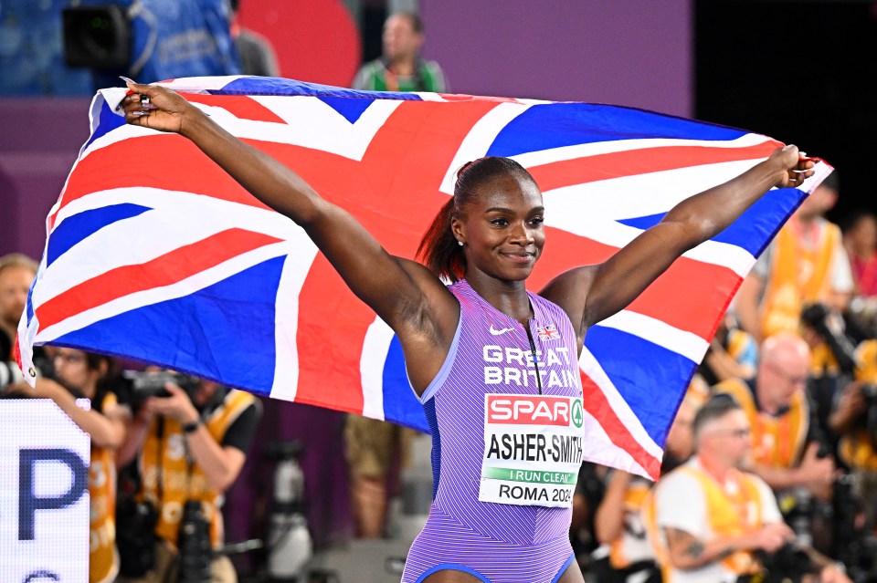 Olympic gold medallist Dina Asher-Smith will represent Team GB