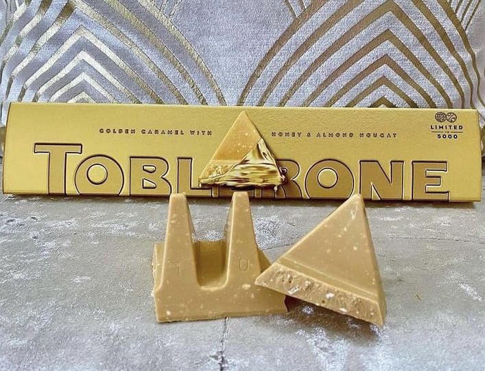 The rare version of the classic Toblerone