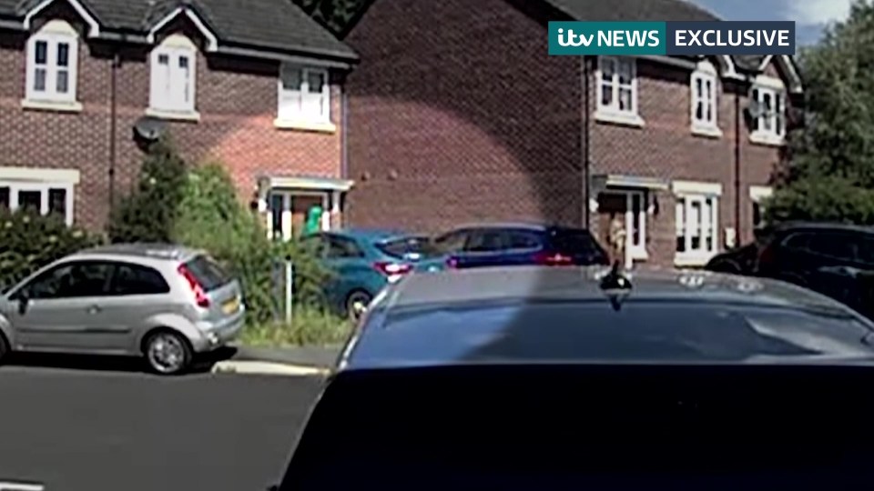 It comes after a masked man was spotting lurking outside an address in Southport