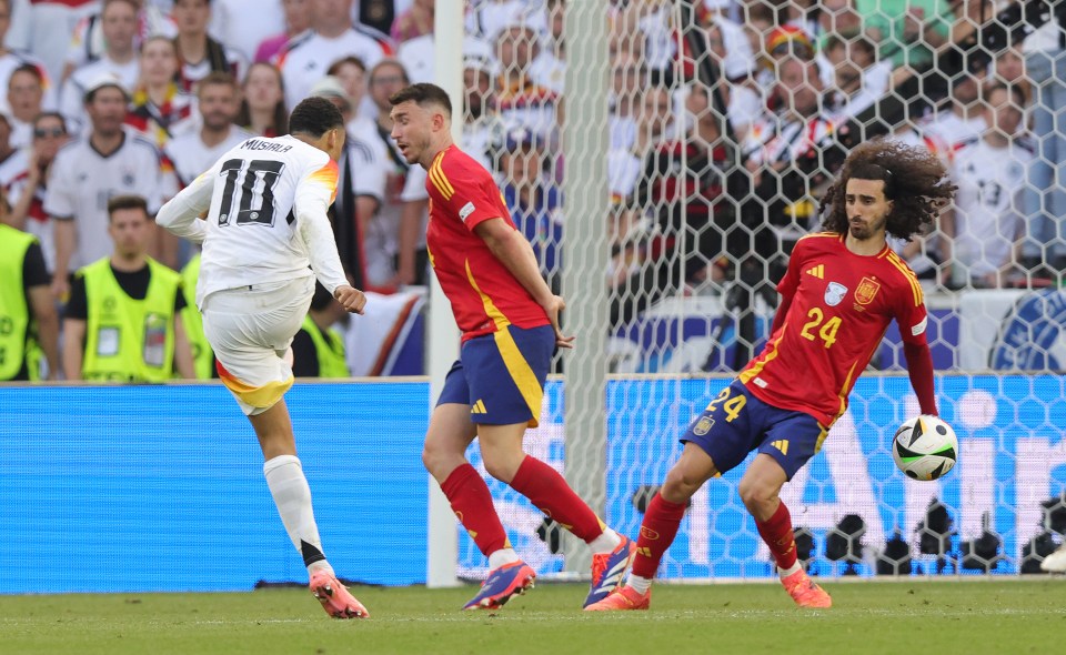 a soccer player with the number 10 on his jersey