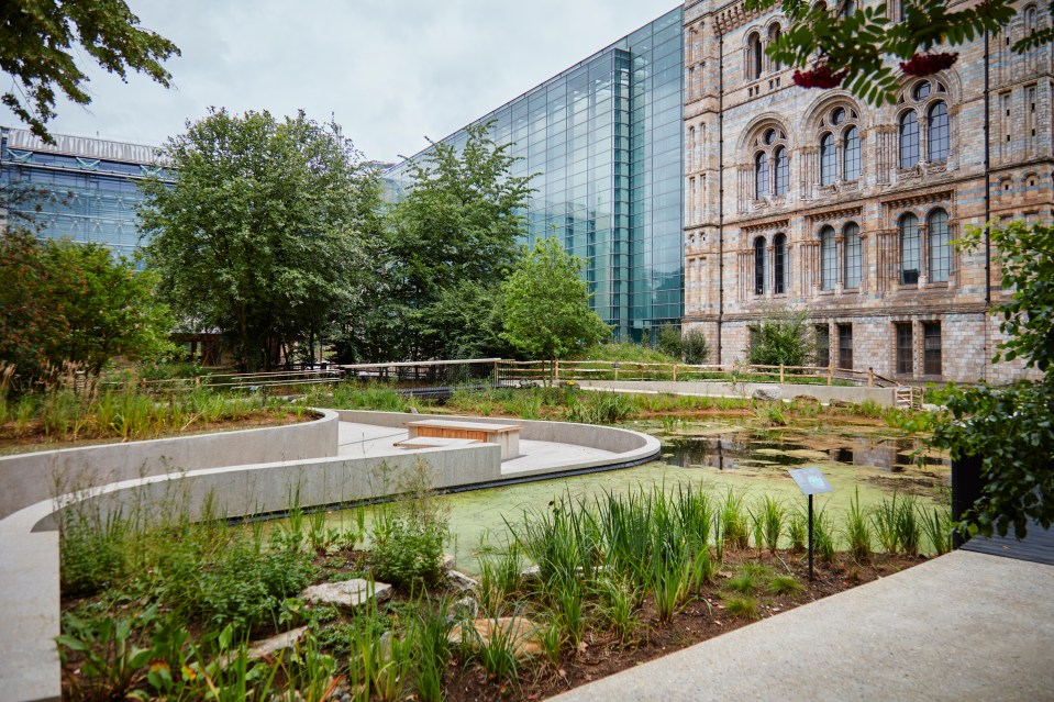 The London museum has transformed a huge five-acre site into free-to-visit green spaces in the heart of the English capital