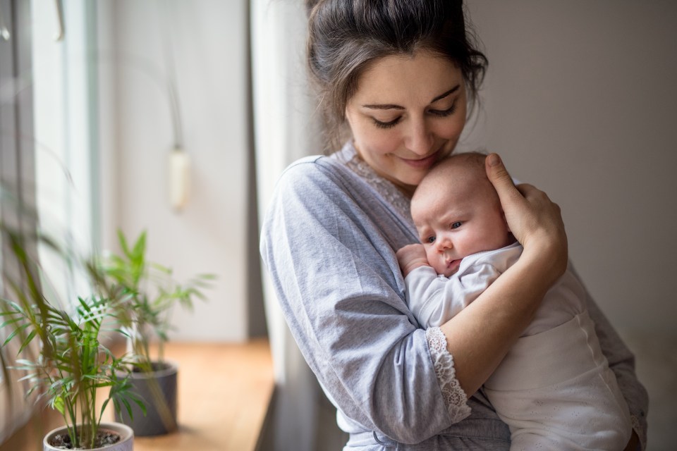 The woman explained that she 'loves' the moniker, but is slightly concerned about the child's initials