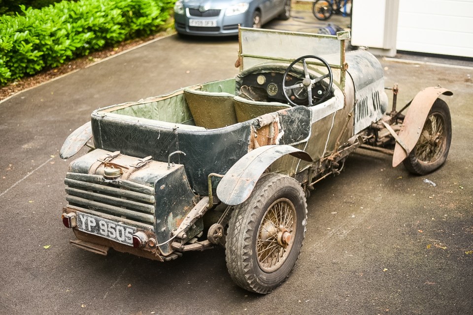 Despite its condition, the vintage motor could be worth around £100,000