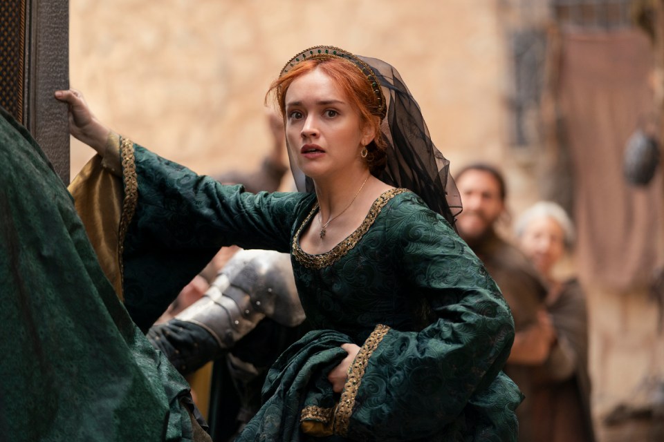 Olivia Cooke plays Queen Alicent Hightower in House Of The Dragon