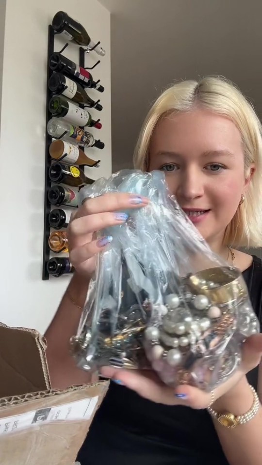 Penny shared she got a massive haul of jewellery in a mystery box from eBay