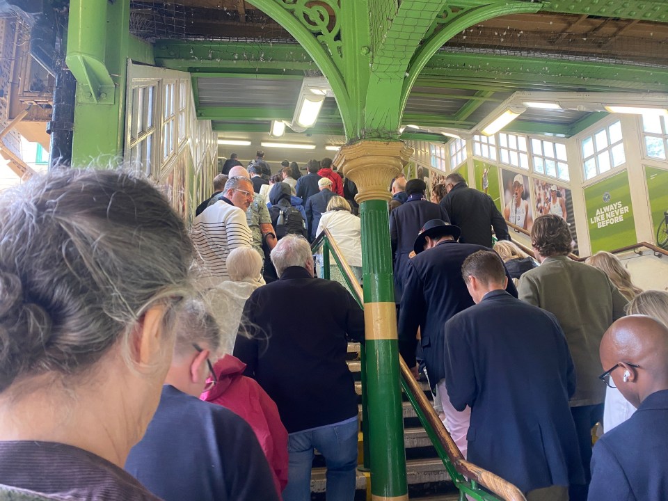 Queues for the tube have been disastrous ever since the games started