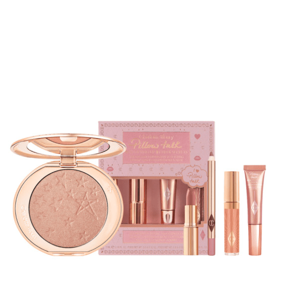 Charlotte Tilbury Pillow Talk makeup set.